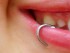 pierced lip