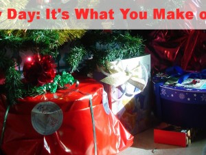 Christmas presents under the tree