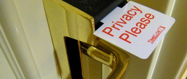 privacy hotel door tag