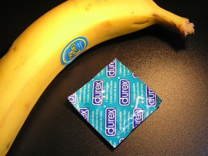 banana and condom