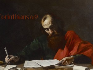 Valentin de Boulogne - Saint Paul Writing His Epistles
