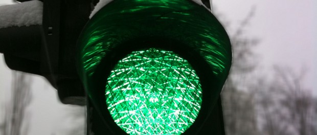 green traffic light